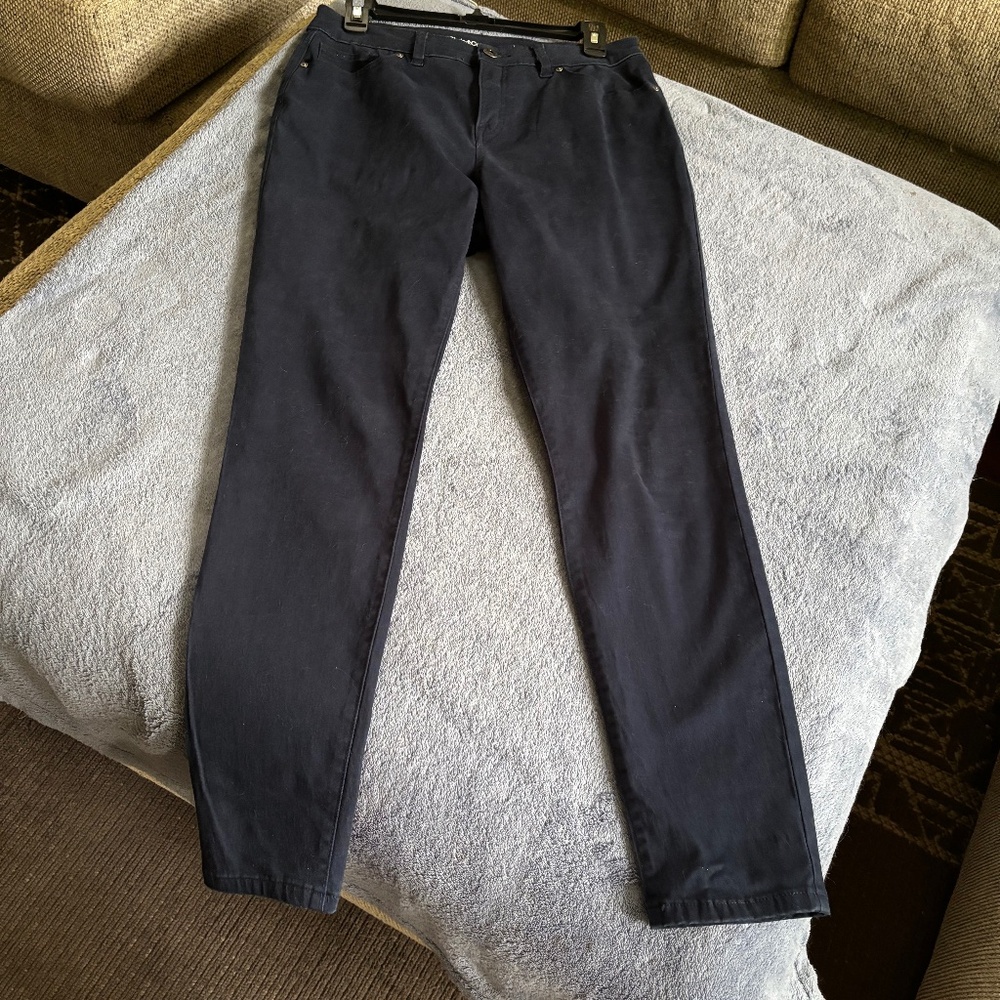 Style & Co. Women's Navy Blue Skinny Pants